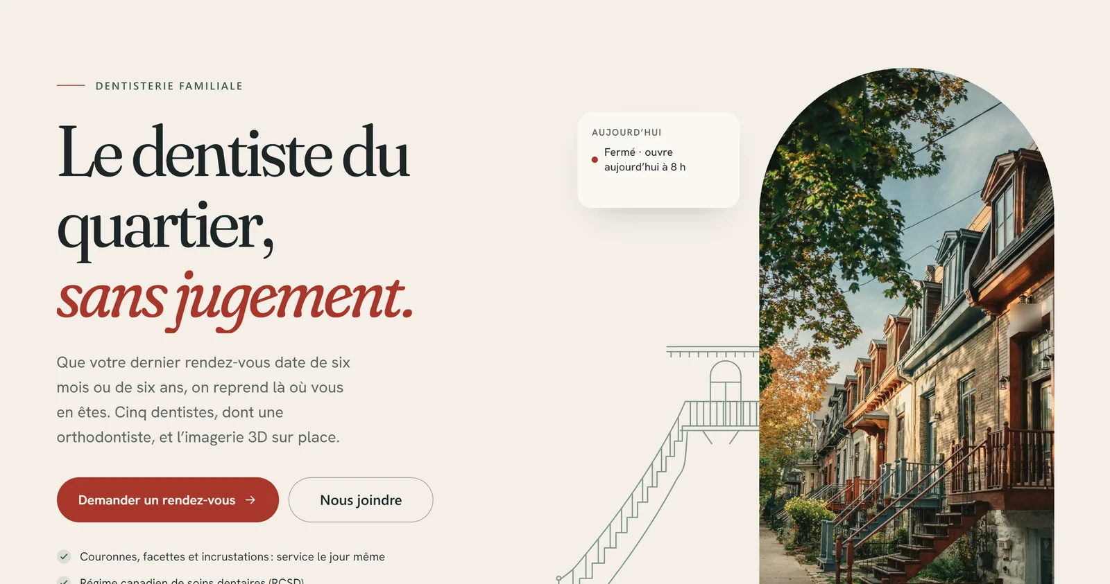 Clinique dentaire, Montréal