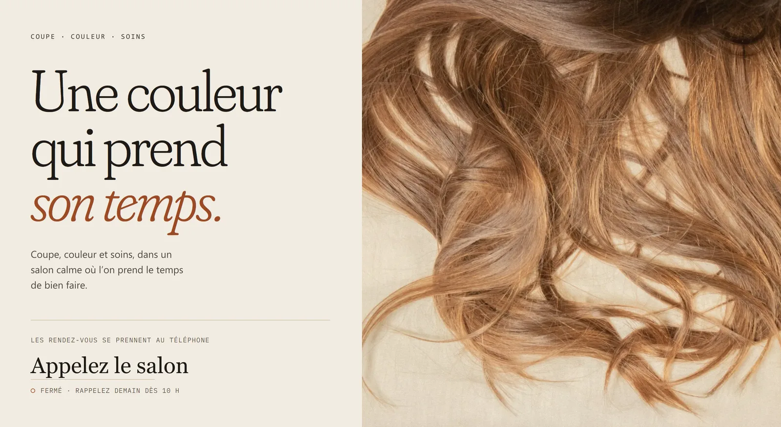 Salon de coiffure, Montréal